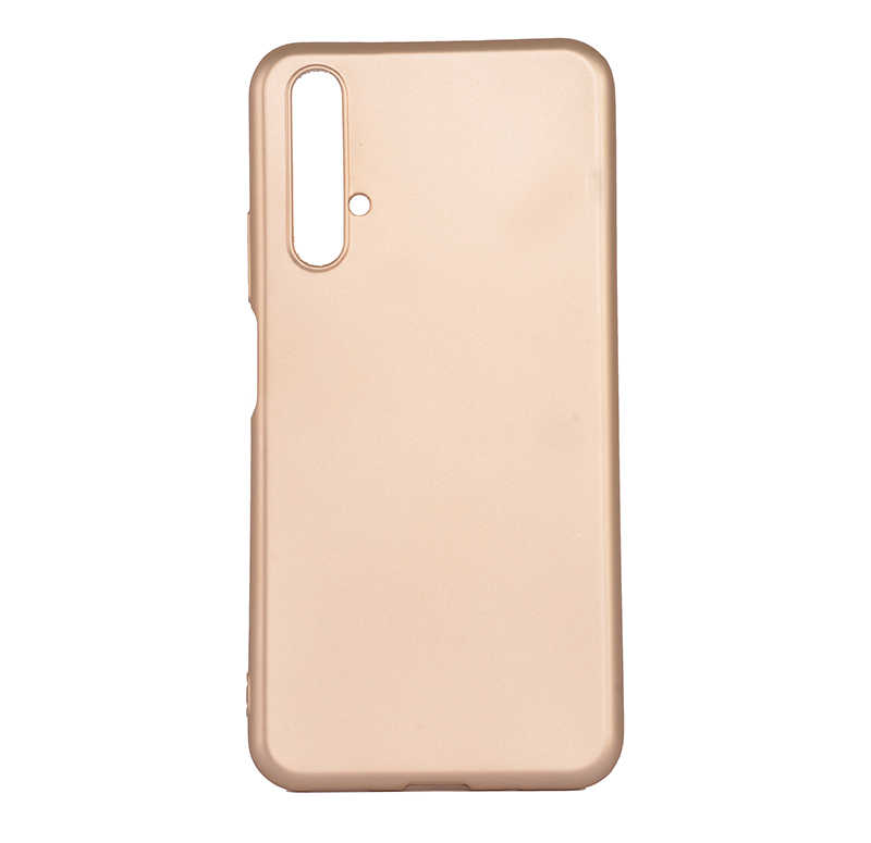 Huawei%20Honor%2020%20Kılıf%20Zore%20Premier%20Silikon%20Kapak-Gold