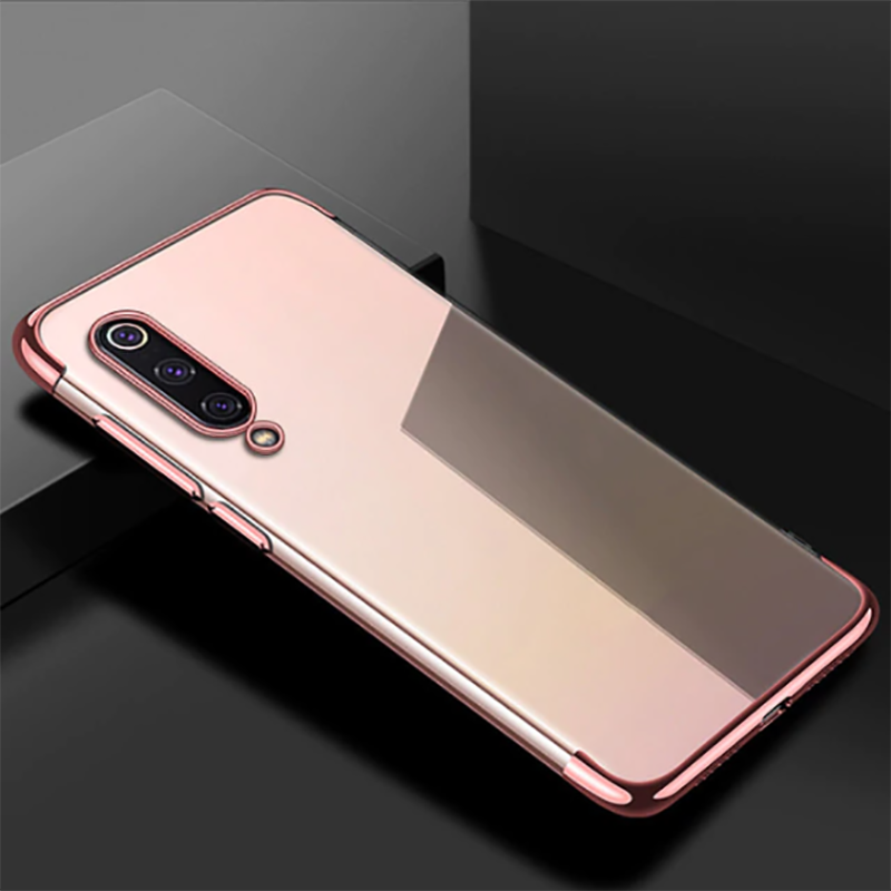 Xiaomi%20Mi%209%20Lite%20Kılf%20Zore%20Dört%20Köşeli%20Lazer%20Silikon%20Kapak-Rose%20gold