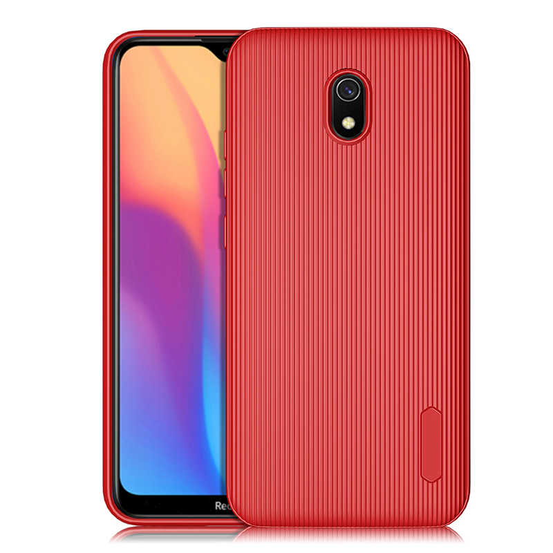 Xiaomi%20Redmi%208A%20Kılıf%20Zore%20Tio%20Silikon-Kırmızı