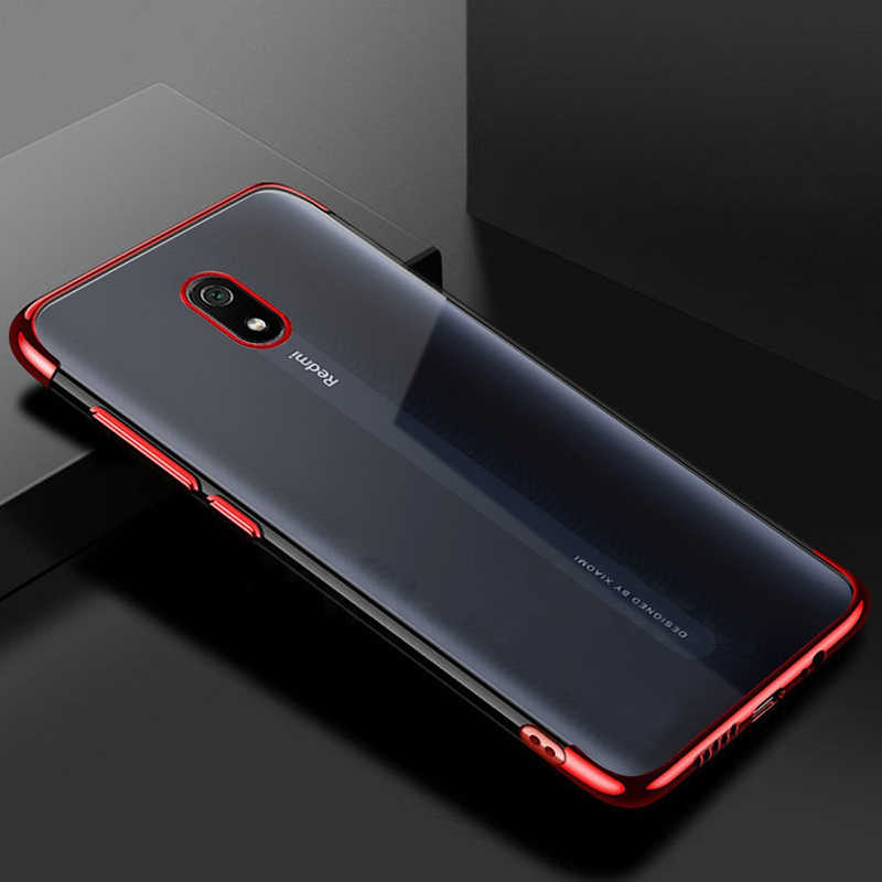 Xiaomi%20Redmi%208A%20Kılıf%20Zore%20Dört%20Köşeli%20Lazer%20Silikon%20Kapak-Kırmızı