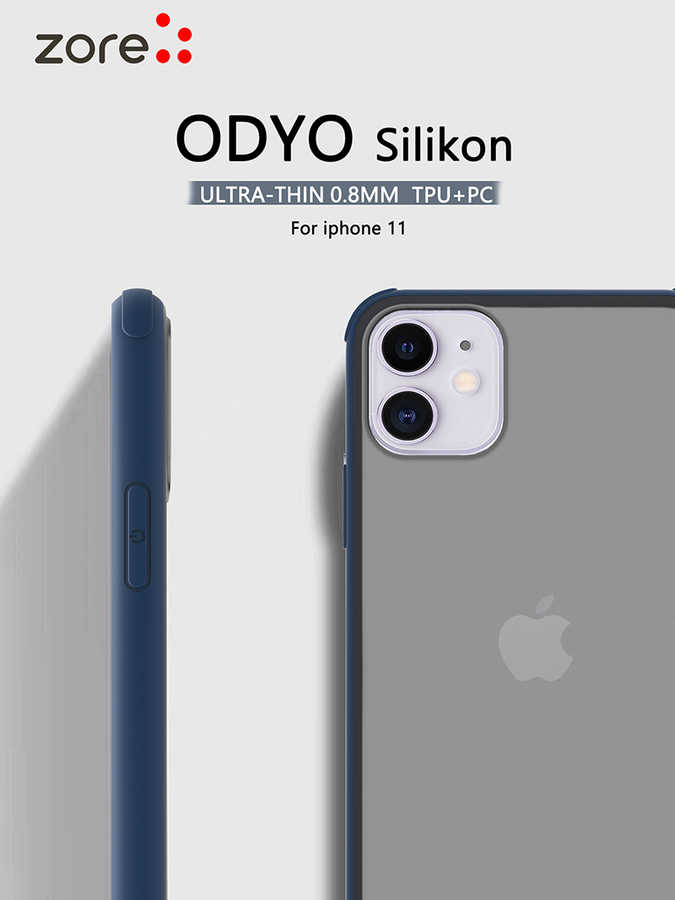 Apple%20iPhone%2011%20Kılıf%20Zore%20Odyo%20Silikon-Lacivert