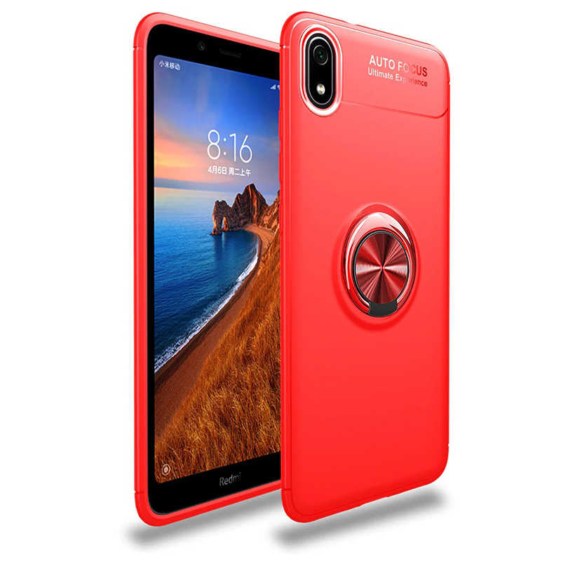 Xiaomi%20Redmi%207A%20Kılıf%20Zore%20Ravel%20Silikon%20Kapak-Kırmızı