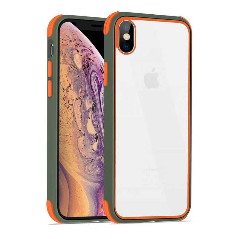 Apple%20iPhone%20X%20Kılıf%20Zore%20Tiron%20Kapak-Yeşil