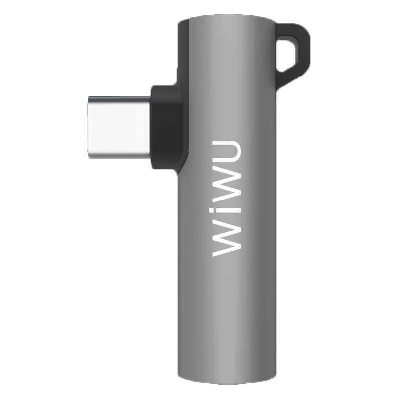 Wiwu%20ST05%20Type-C%20Ses%20Adaptörü-Gri