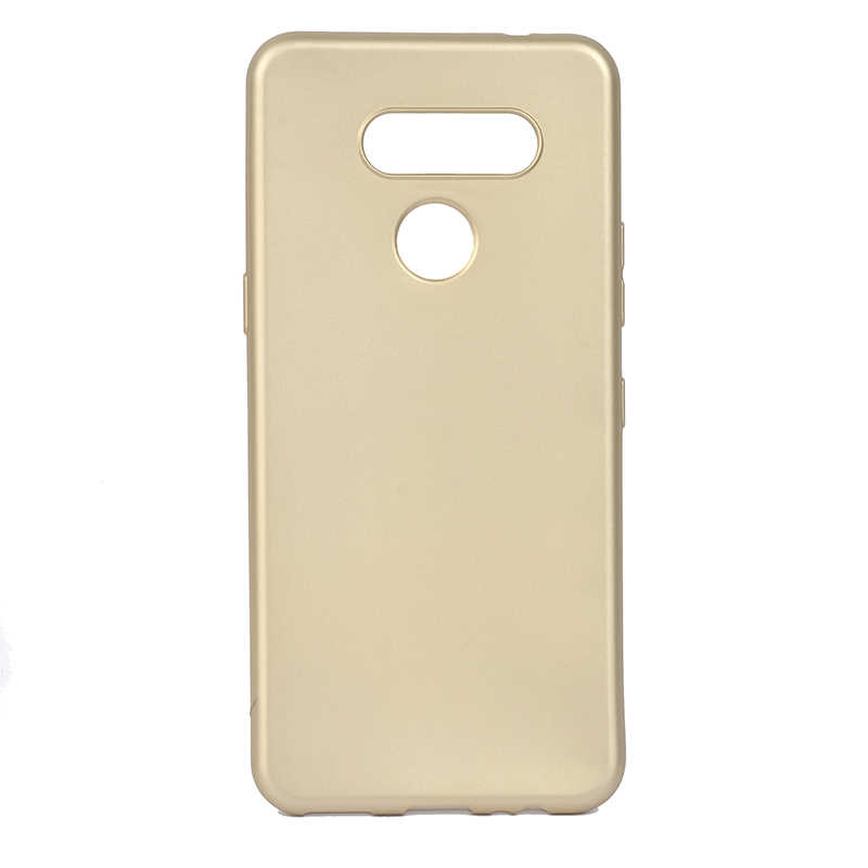 LG%20K50S%20Kılıf%20Zore%20Premier%20Silikon%20Kapak-Gold