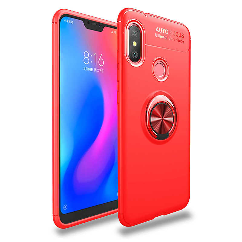 Xiaomi%20Redmi%20Note%206%20Pro%20Kılıf%20Zore%20Ravel%20Silikon%20Kapak-Kırmızı