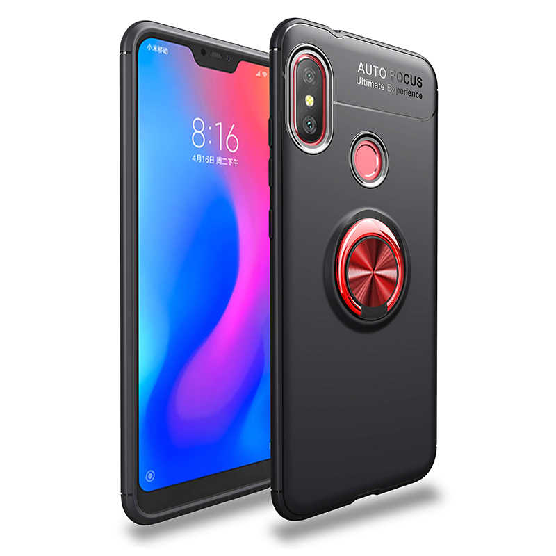 Xiaomi%20Redmi%20Note%206%20Pro%20Kılıf%20Zore%20Ravel%20Silikon%20Kapak-Siyah-kırmızı