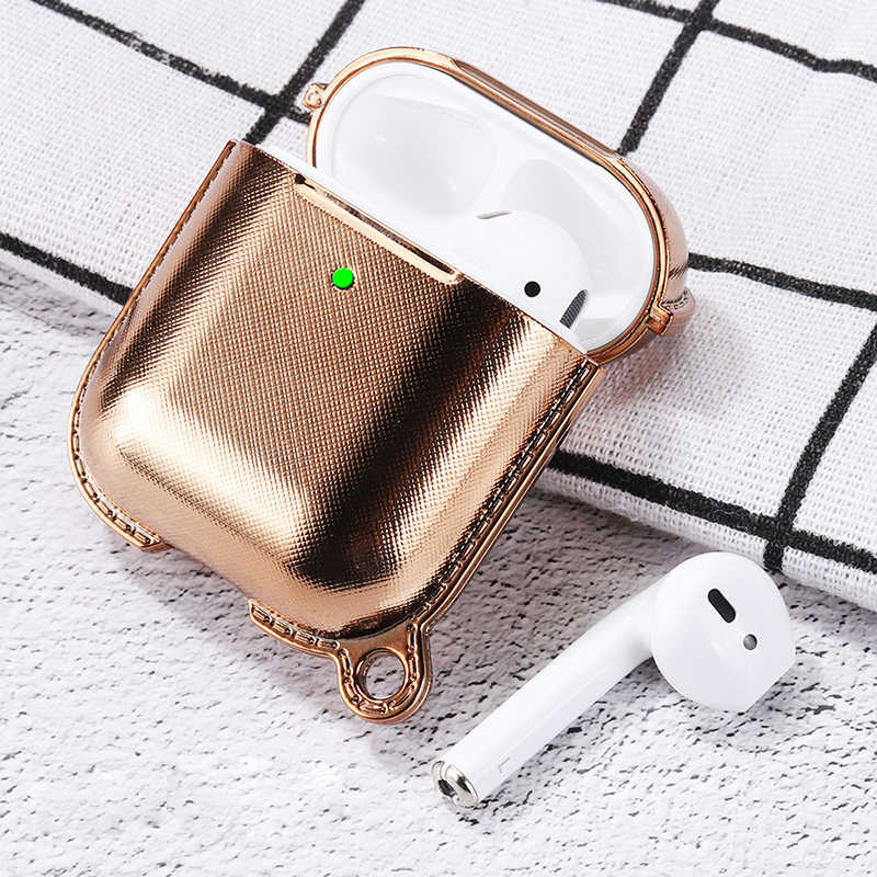 Wiwu%20Grace%20Electroplate%20Airpods%20Kılıf-Gold