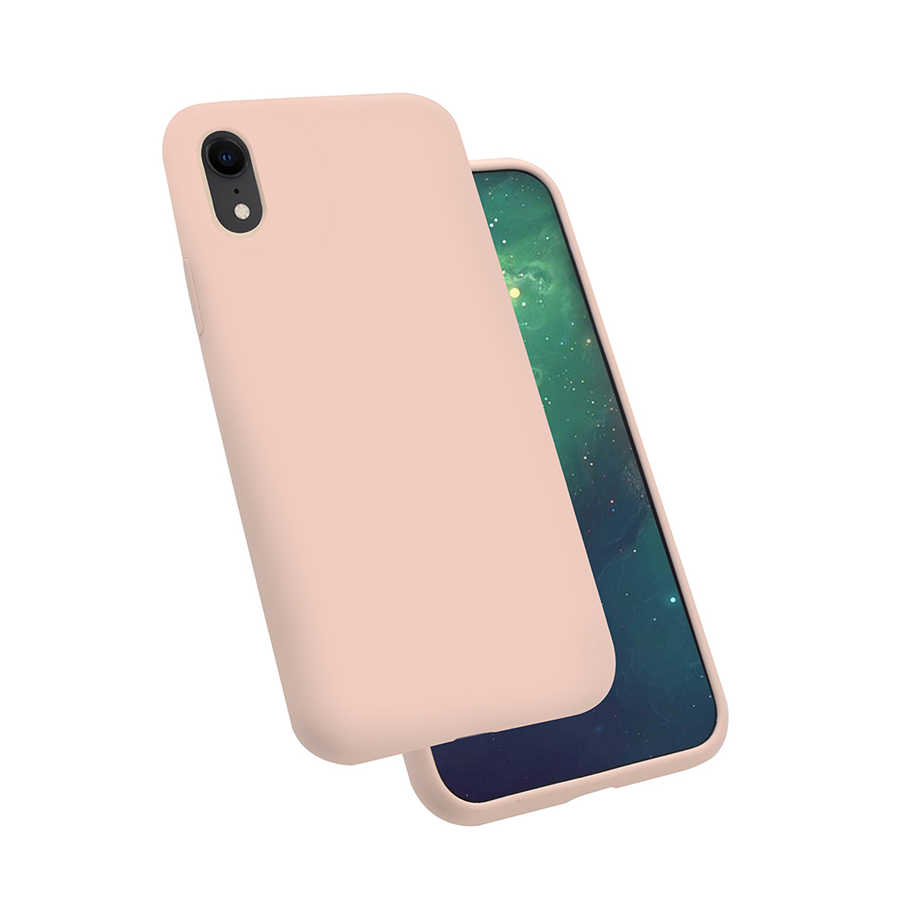 Apple%20iPhone%20XR%206.1%20Kılıf%20Zore%20Silk%20Silikon-Pembe