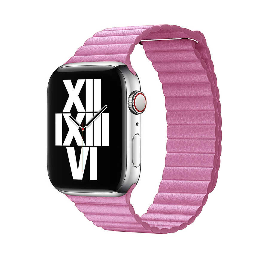 Apple%20Watch%2042mm%20KRD-09%20Deri%20Lop%20Kordon-Pembe