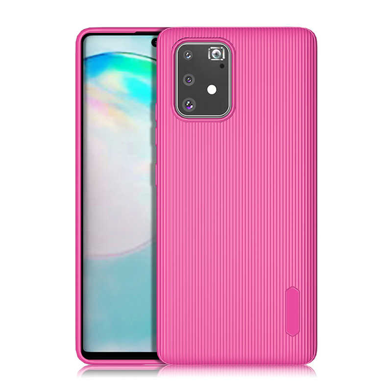 Galaxy%20A91%20(S10%20Lite)%20Kılıf%20Zore%20Tio%20Silikon-Pembe%20koyu