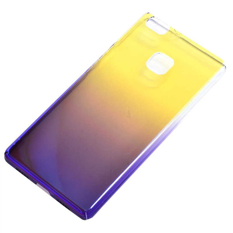 Huawei%20P9%20Lite%20Kılıf%20Zore%20Renkli%20Transparan%20Kapak-Mor