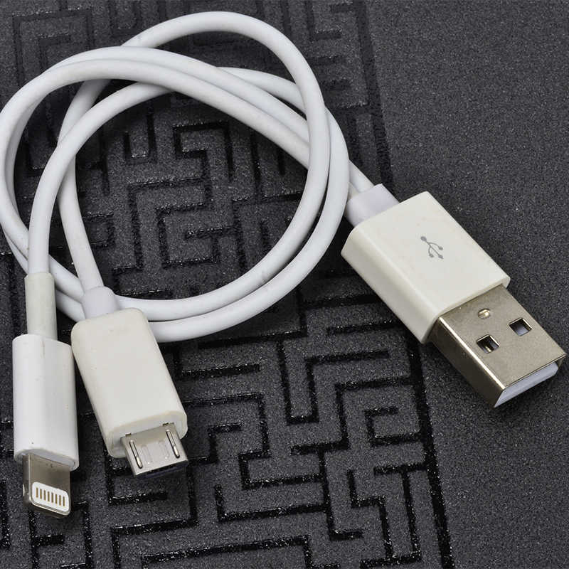 Zore%20Çiftli%20Lightning-Micro%20Kısa%20Usb%20Kablo