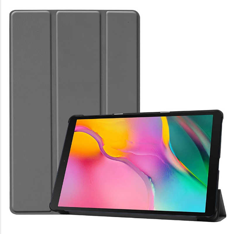 Galaxy%20T720%20Tab%20S5E%20Zore%20Smart%20Cover%20Standlı%201-1%20Kılıf-Gri