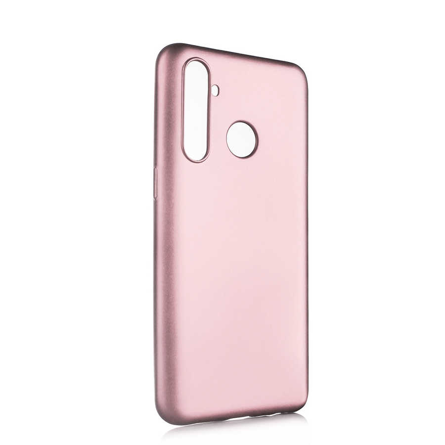 Realme%205%20Pro%20Kılıf%20Zore%20Premier%20Silikon%20Kapak-Rose%20gold