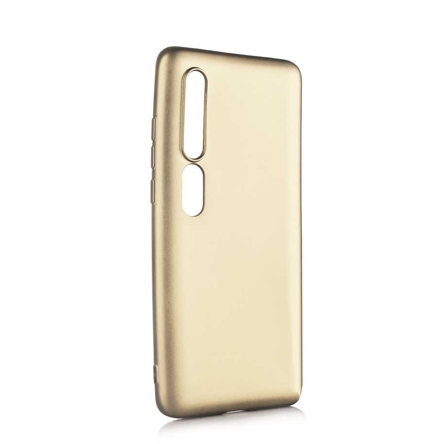 Xiaomi%20Mi%2010%20Kılıf%20Zore%20Premier%20Silikon%20Kapak-Gold