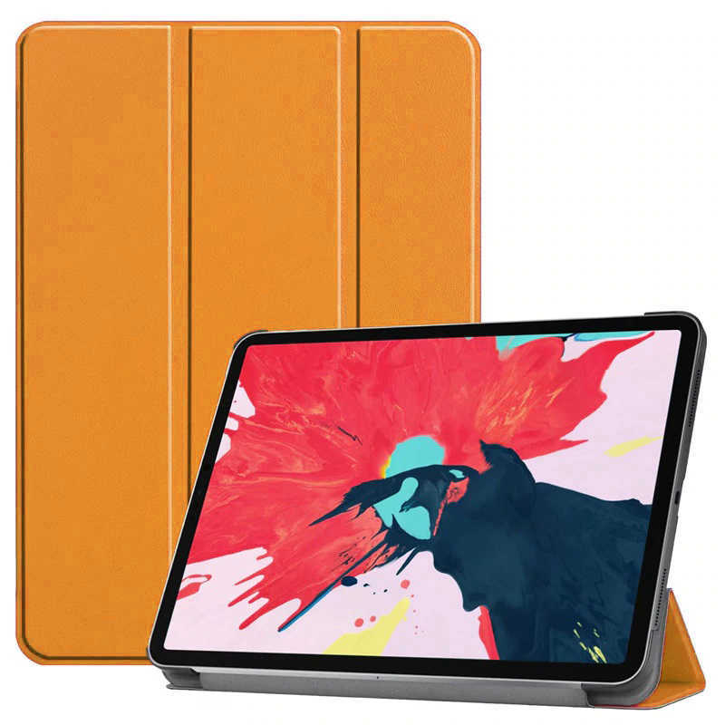 Apple%20iPad%20Pro%2011%202020%20(2.Nesil)%20Zore%20Smart%20Cover%20Standlı%201-1%20Kılıf-Turuncu