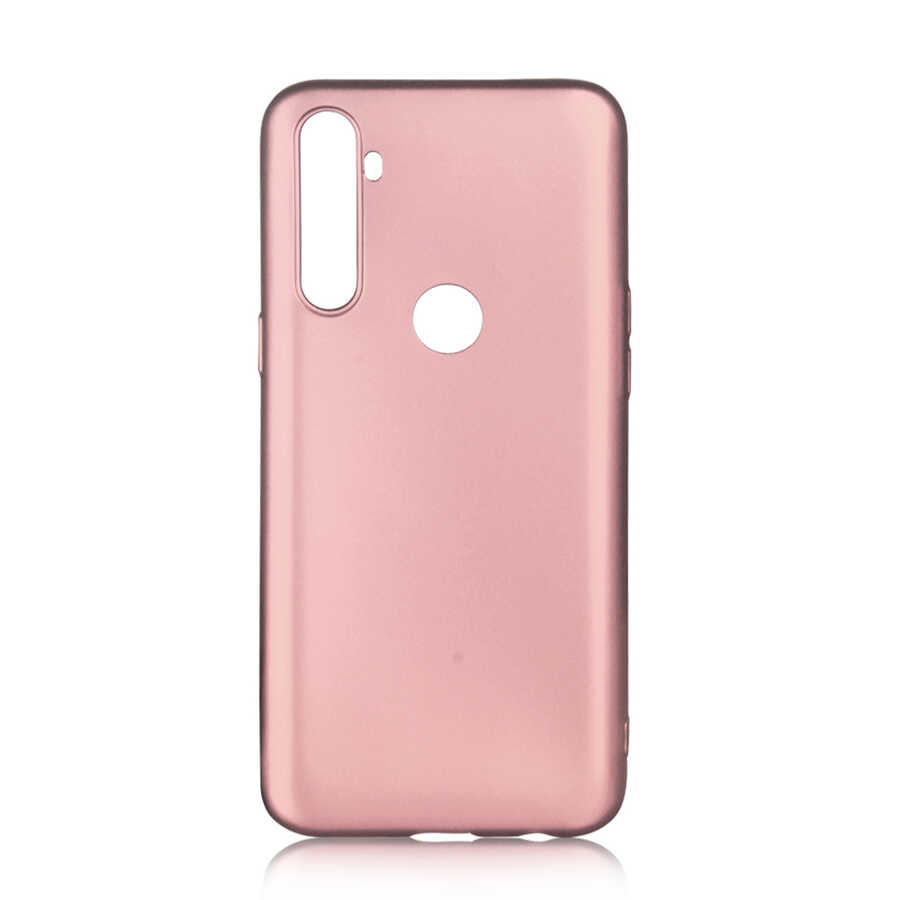 Realme%20C3%20Kılıf%20Zore%20Premier%20Silikon%20Kapak-Rose%20gold