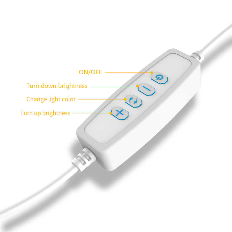 Zore%20F-537%20Işıklı%20Telefon%20Tutucu%20Ring%20Light