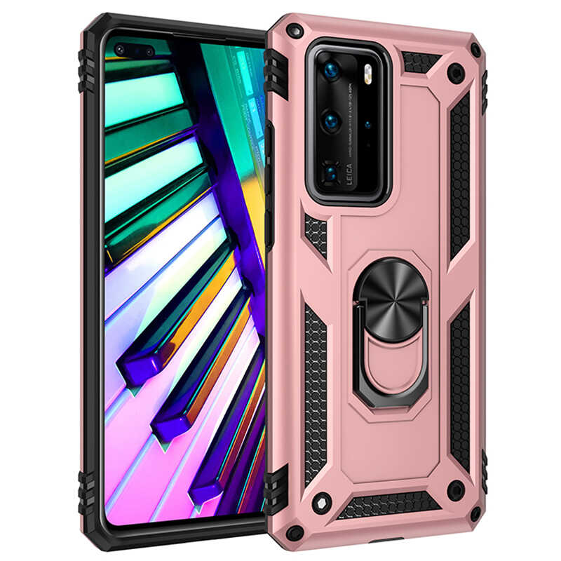 Huawei%20P40%20Pro%20Kılıf%20Zore%20Vega%20Kapak-Rose%20gold