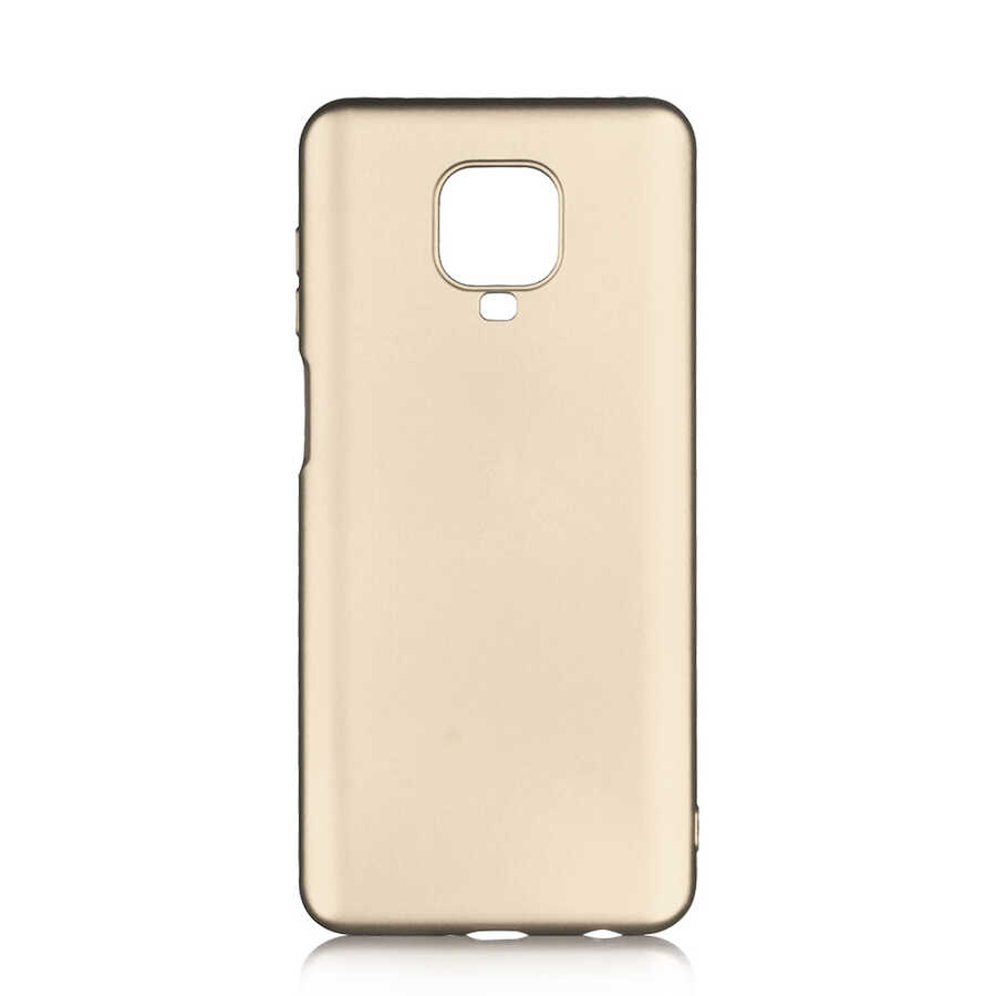 Xiaomi%20Redmi%20Note%209S%20Kılıf%20Zore%20Premier%20Silikon%20Kapak-Gold