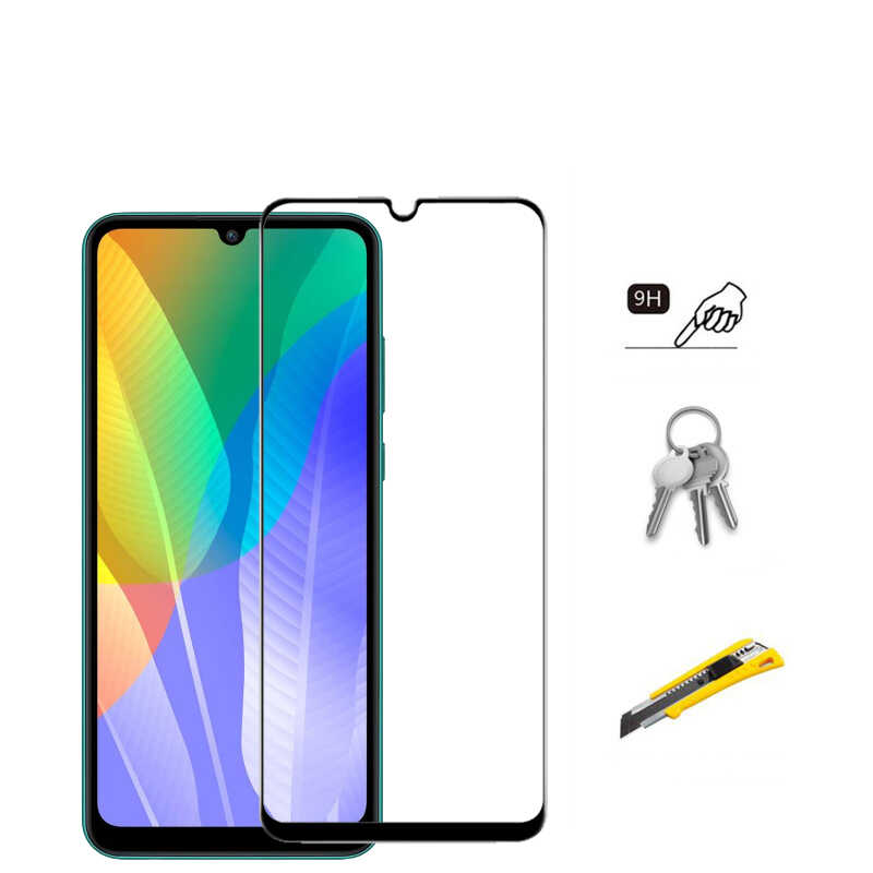 Huawei%20Y6P%20Zore%20Kenarları%20Kırılmaya%20Dayanıklı%20Cam%20Ekran%20Koruyucu