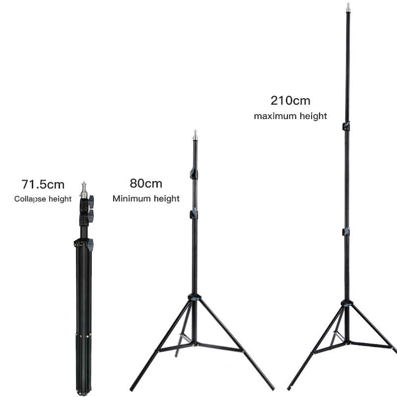 Jmary%20MT-75%20Tripod%203%20Kademeli%20Yükseklik%20Ayarlı%20Katlanabilir%20Kompakt%20Tasarım%20210%20cm