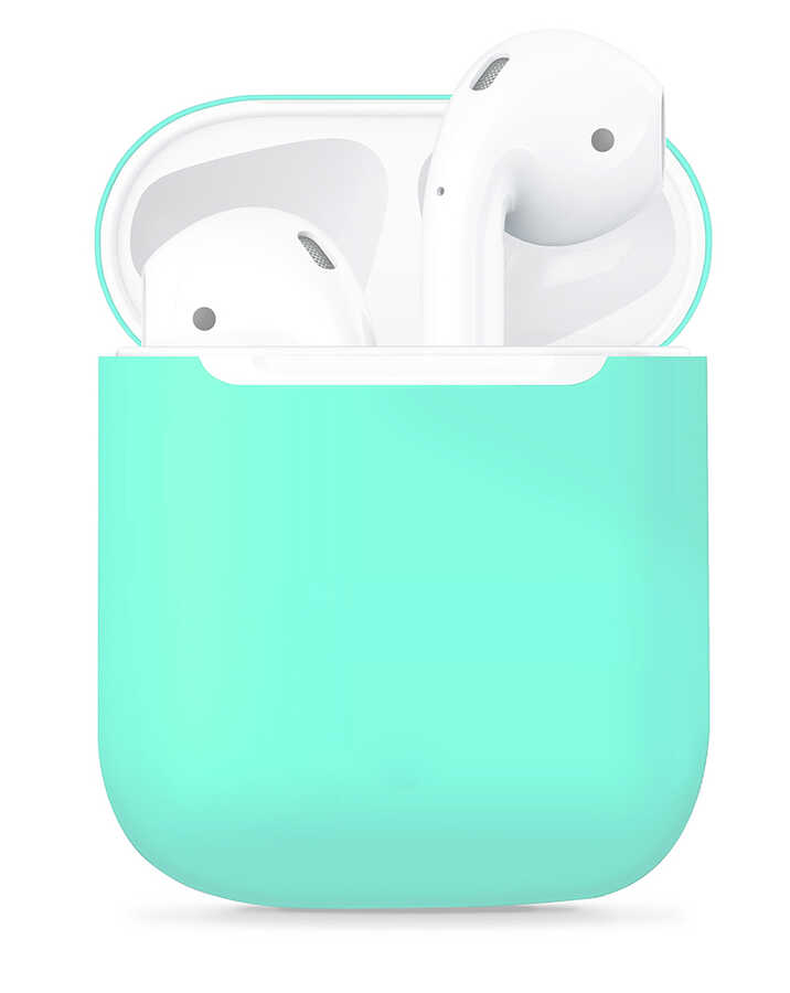 Apple%20Airpods%20Kılıf%20Zore%20Airbag%2013%20Silikon-Turkuaz