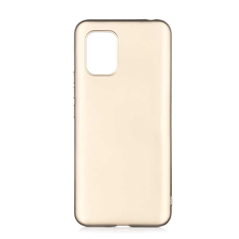 Xiaomi%20Mi%2010%20Lite%20Kılıf%20Zore%20Premier%20Silikon%20Kapak-Gold