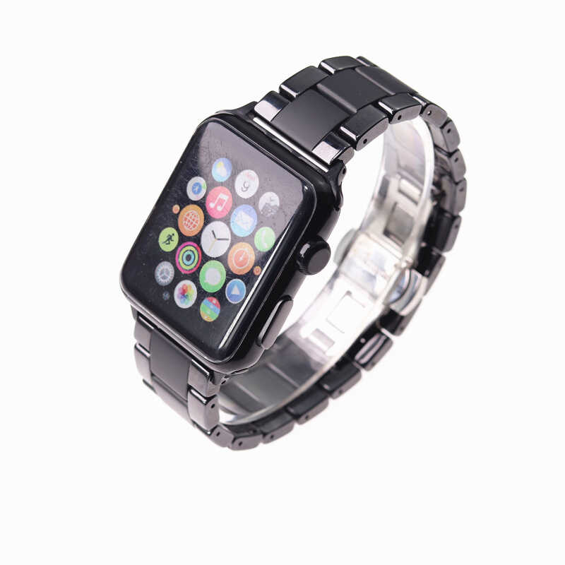 ​​​Apple%20Watch%2038mm%20Mat%20Seramik%20Metal%20Kordon-Parlak%20siyah