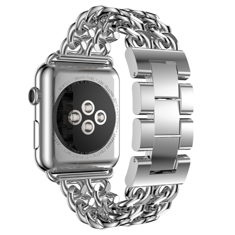 ​​​Apple%20Watch%2038mm%20Cowboy%20Metal%20Kordon-Gümüş