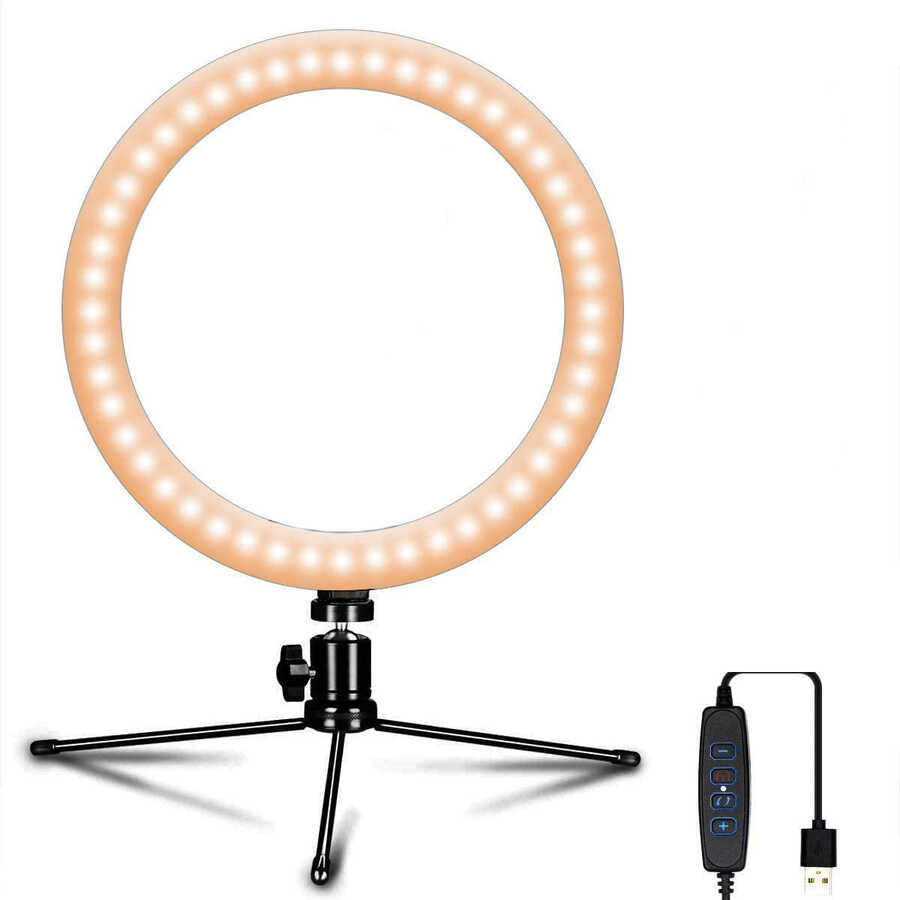 Zore%20CT-001%20Işıklı%20Tripod%20Ring%20Light