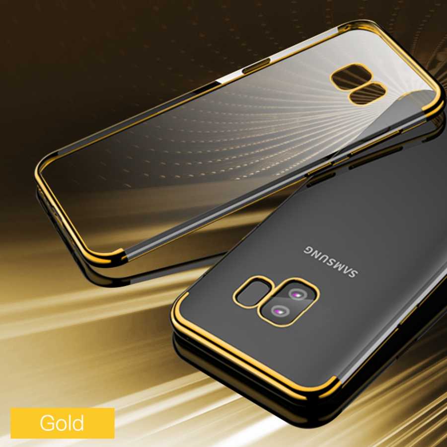 Galaxy%20S9%20Plus%20Kılıf%20Zore%20Dört%20Köşeli%20Lazer%20Silikon%20Kapak-Gold