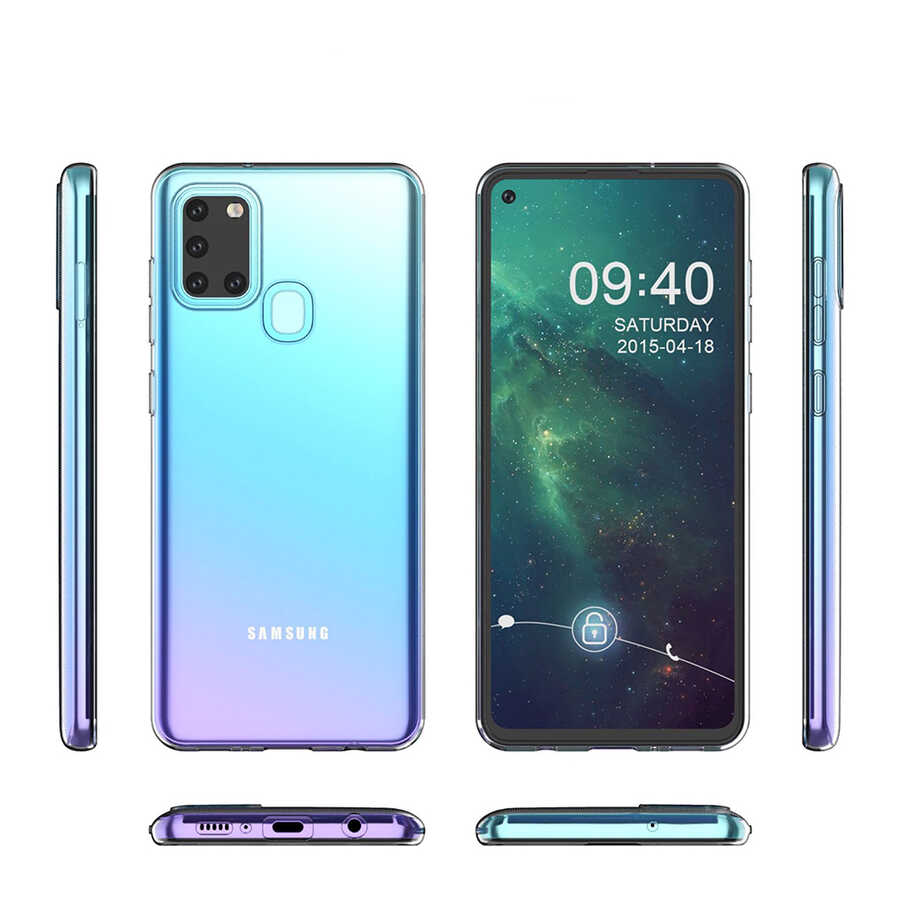 Galaxy%20A21S%20Kılıf%20Zore%20Süper%20Silikon%20Kapak