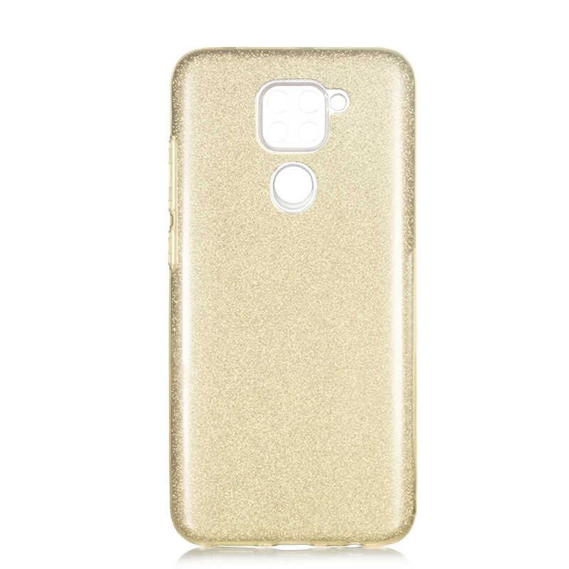 Xiaomi%20Redmi%20Note%209%20Kılıf%20Zore%20Shining%20Silikon-Gold