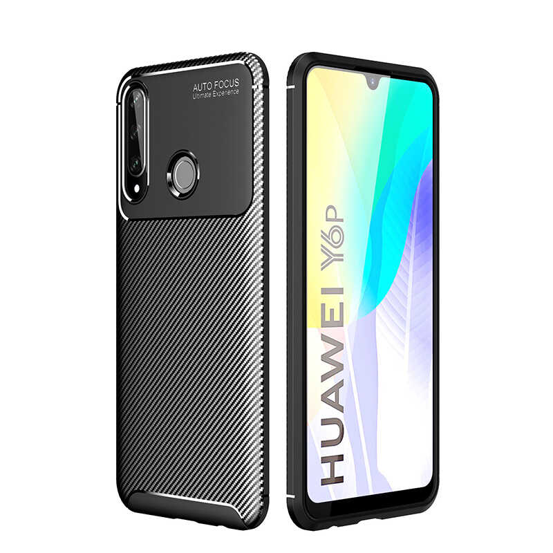 Huawei%20Y6P%20Kılıf%20Zore%20Negro%20Silikon%20Kapak-Siyah