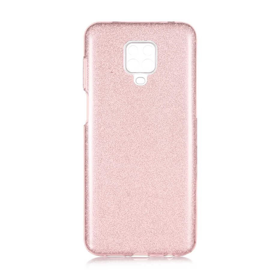 Xiaomi%20Redmi%20Note%209S%20Kılıf%20Zore%20Shining%20Silikon-Rose%20gold