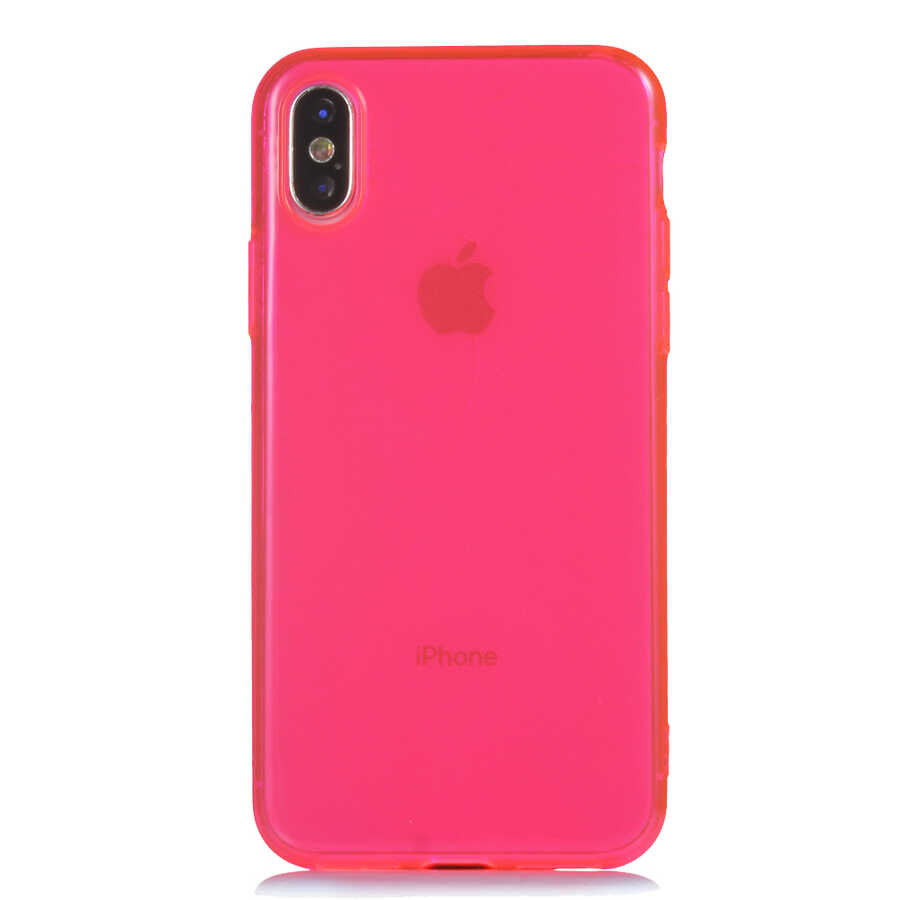 Apple%20iPhone%20XS%205.8%20Kılıf%20Zore%20Mun%20Silikon-Pembe