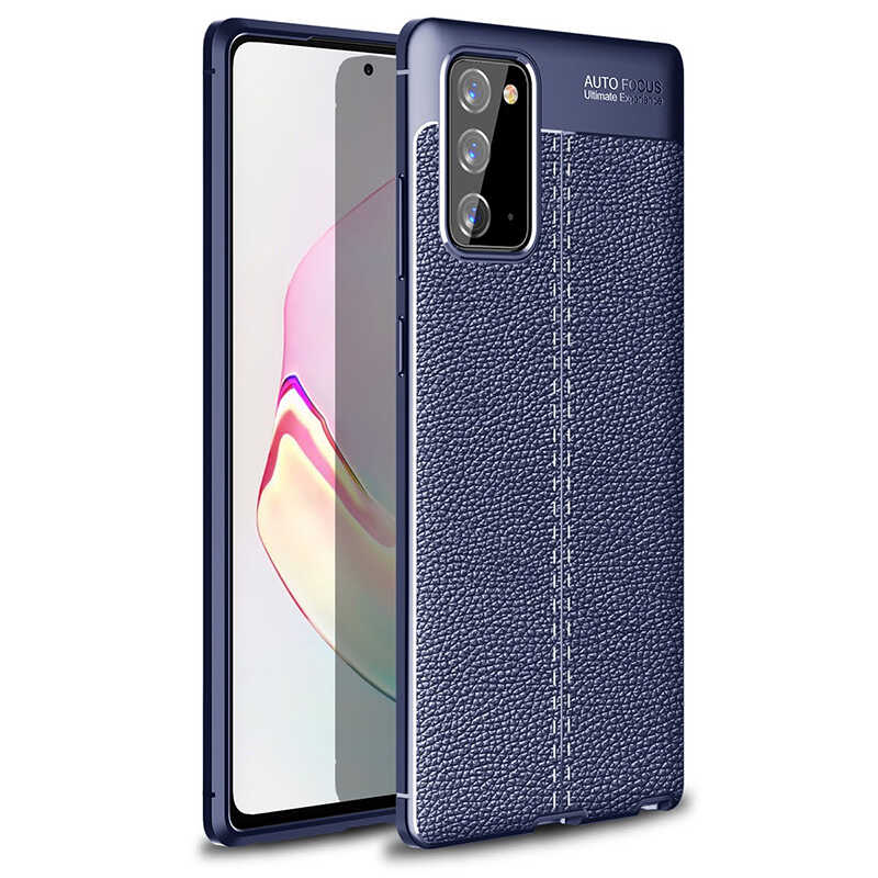 Galaxy%20Note%2020%20Kılıf%20Zore%20Niss%20Silikon%20Kapak-Lacivert