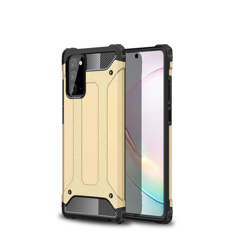 Galaxy%20Note%2020%20Kılıf%20Zore%20Crash%20Silikon%20Kapak-Gold