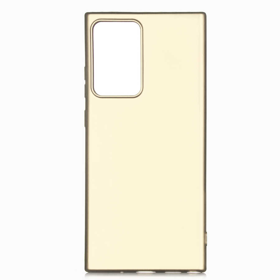 Galaxy%20Note%2020%20Ultra%20Kılıf%20Zore%20Premier%20Silikon%20Kapak-Gold