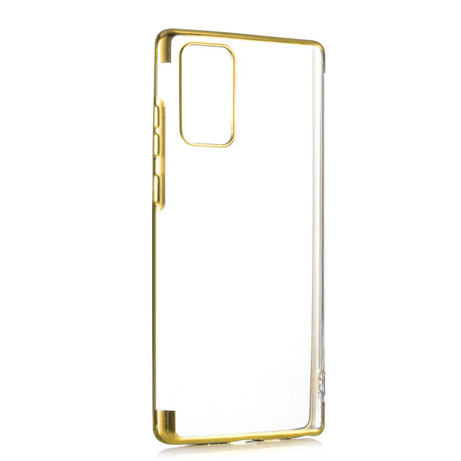 Galaxy%20Note%2020%20Kılıf%20Zore%20Dört%20Köşeli%20Lazer%20Silikon%20Kapak-Gold