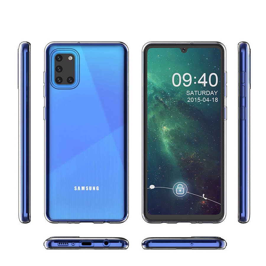 Galaxy%20A31%20Kılıf%20Zore%20Süper%20Silikon%20Kapak