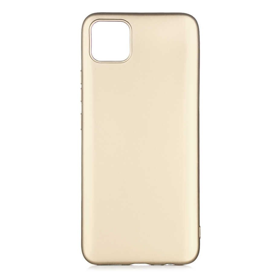 Realme%20C11%20Kılıf%20Zore%20Premier%20Silikon%20Kapak-Gold