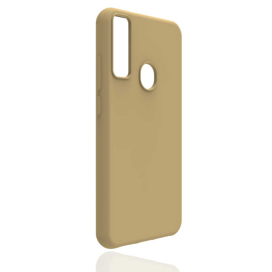 General%20Mobile%2020%20Pro%20Kılıf%20Zore%20Biye%20Silikon-Gold