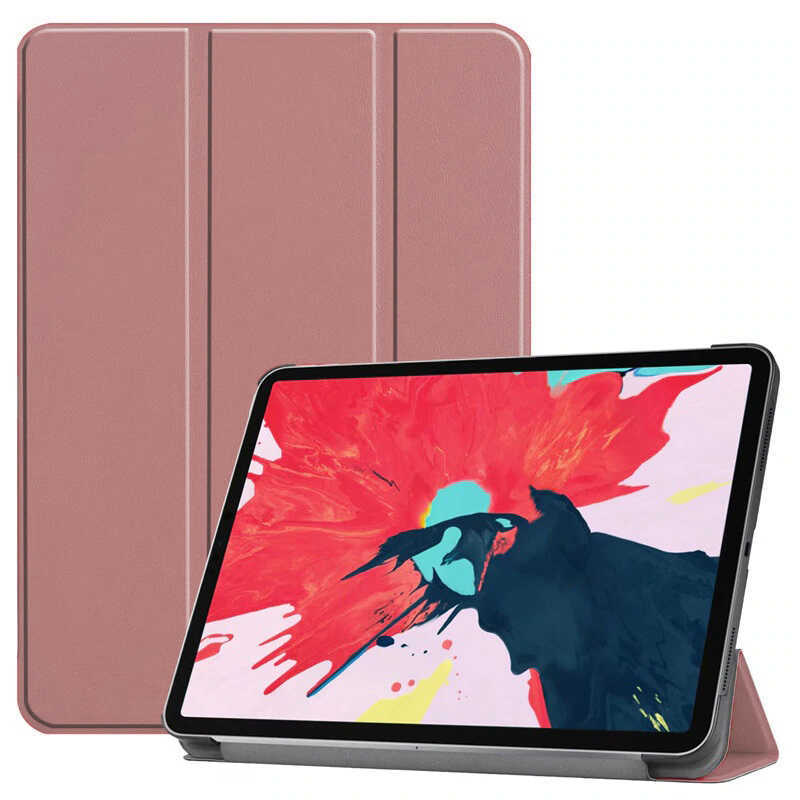 Apple%20iPad%20Air%2010.9%202020%20(4.Nesil)%20Zore%20Smart%20Cover%20Standlı%201-1%20Kılıf-Rose%20gold