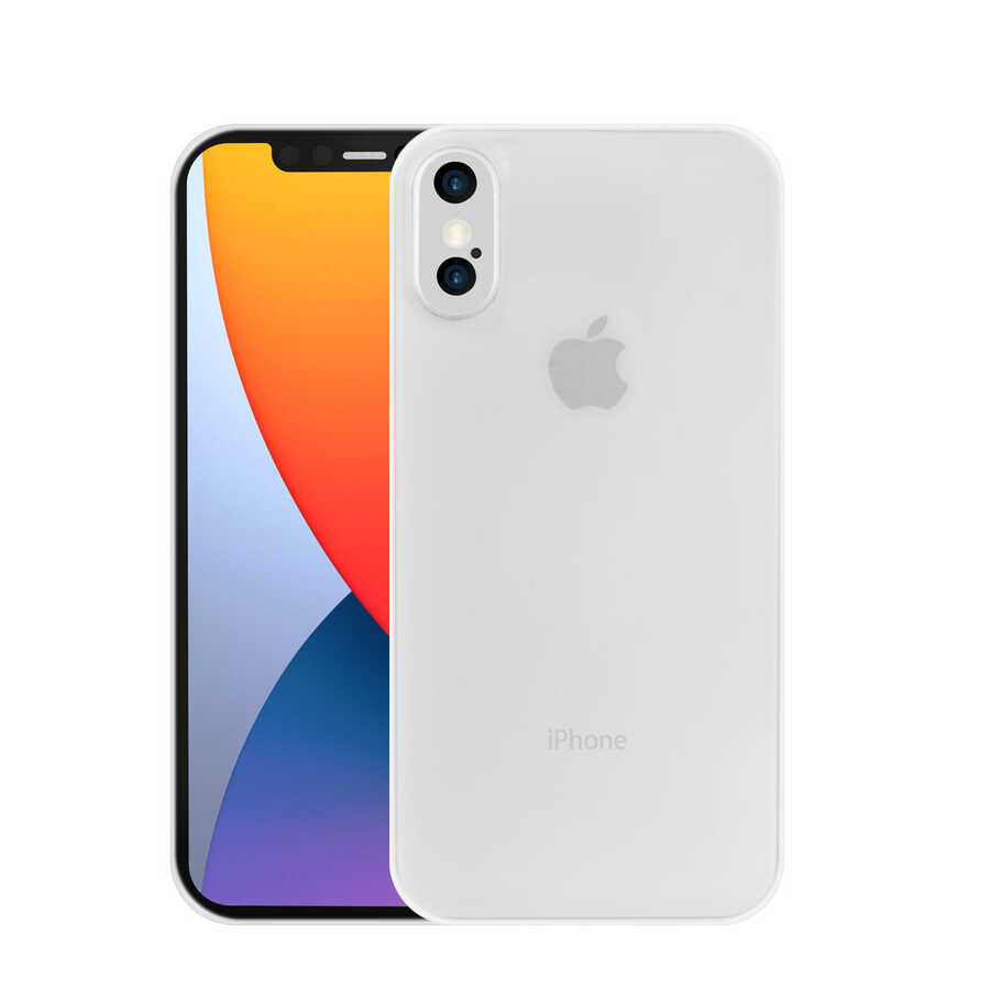 Apple%20iPhone%20XS%205.8%20Kılıf%20​​​​​Wiwu%20Skin%20Nano%20PP%20Kapak-Beyaz