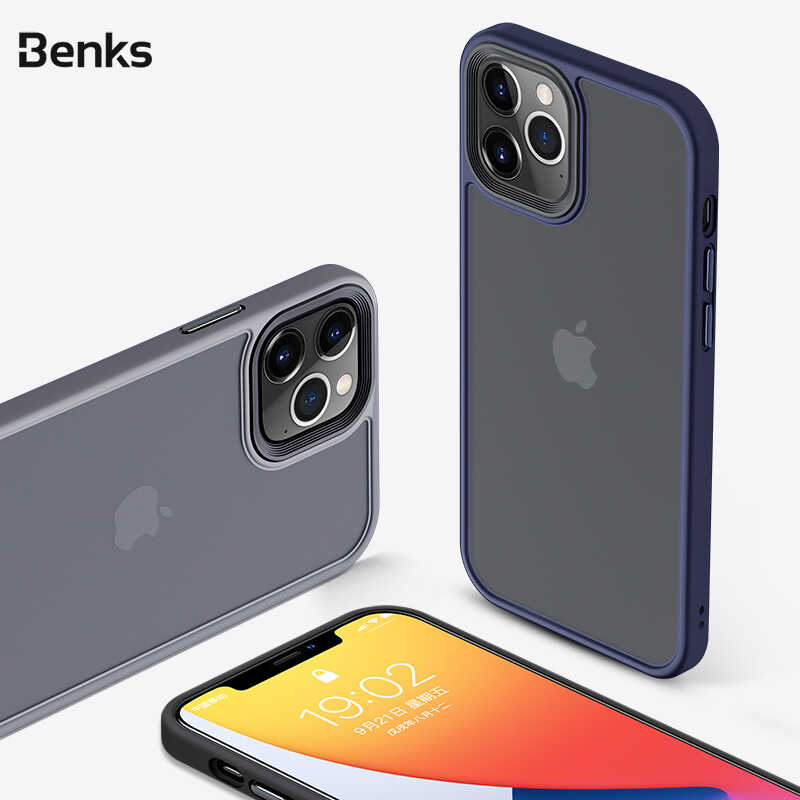 Apple%20iPhone%2012%20Pro%20Kılıf%20Benks%20Hybrid%20Kapak