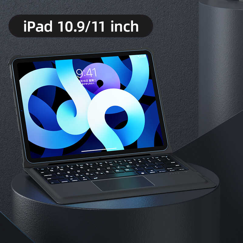 Apple%20iPad%20Pro%2011%202020%20(2.Nesil)%20Benks%20Multifunctional%20Kablosuz%20Klavyeli%20Kılıf