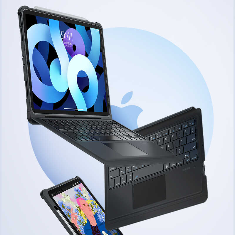 Apple%20iPad%20Pro%2010.5%20(7.Nesil)%20Benks%20Multifunctional%20Kablosuz%20Klavyeli%20Kılıf